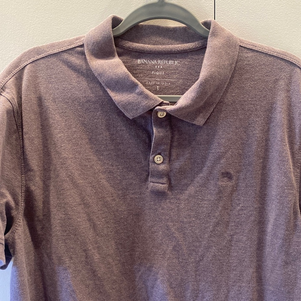 Banana Republic pique polo